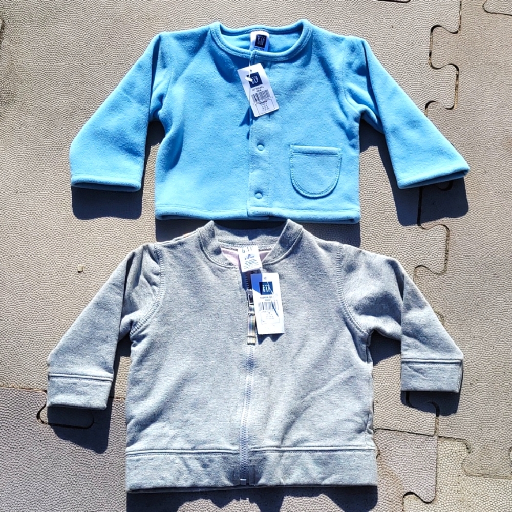 2 Baby Gap Jackets Sz 6-12 mo NWT